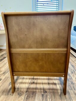 Detská postieľka Nobleo Vintage, prebaľovací pult, bariérka - 16