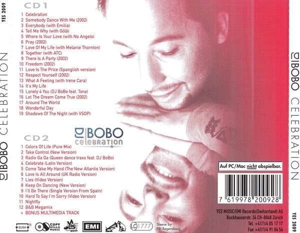 Prodám CD D.J.Bobo - 16