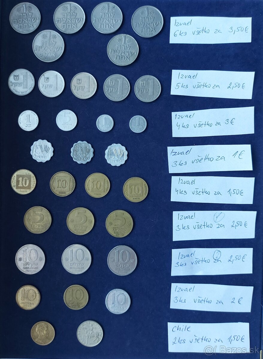 Zbierka mincí - svet - 16