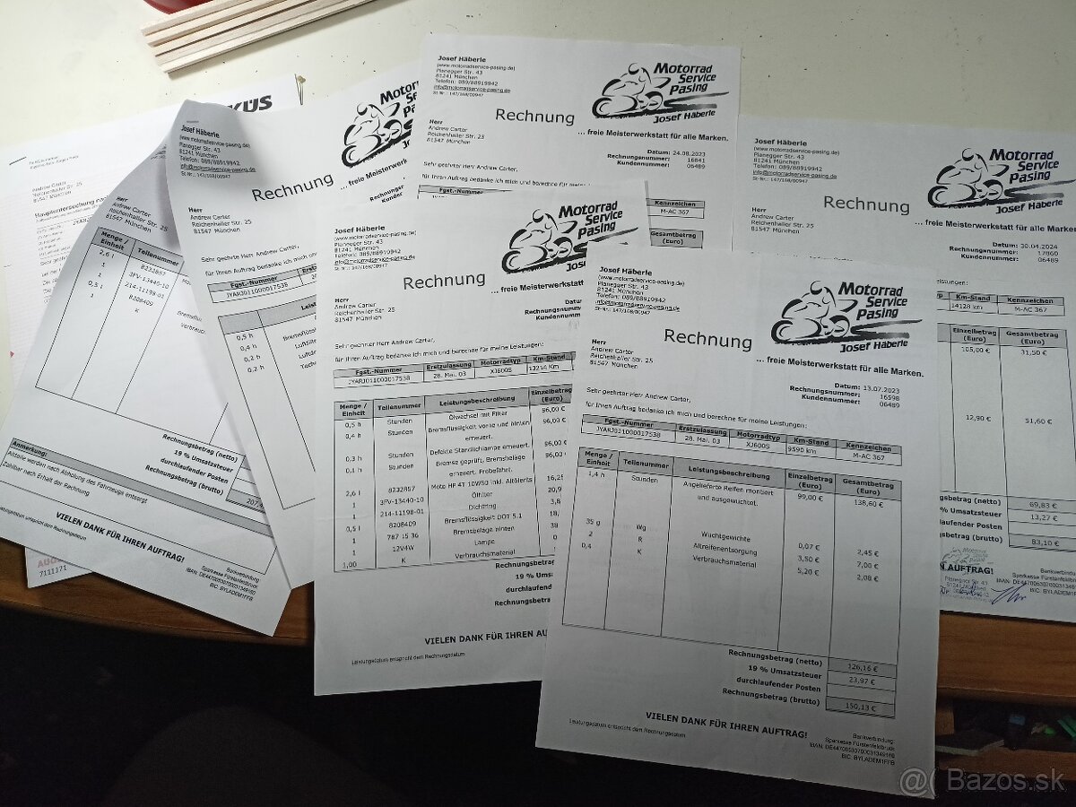 Yamaha XJ600S DIVERSION 15000km - 16