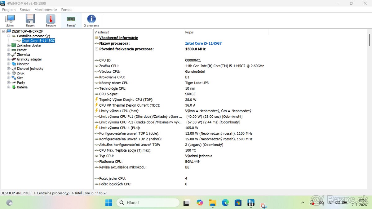 DELL Latitude 5420 - 16