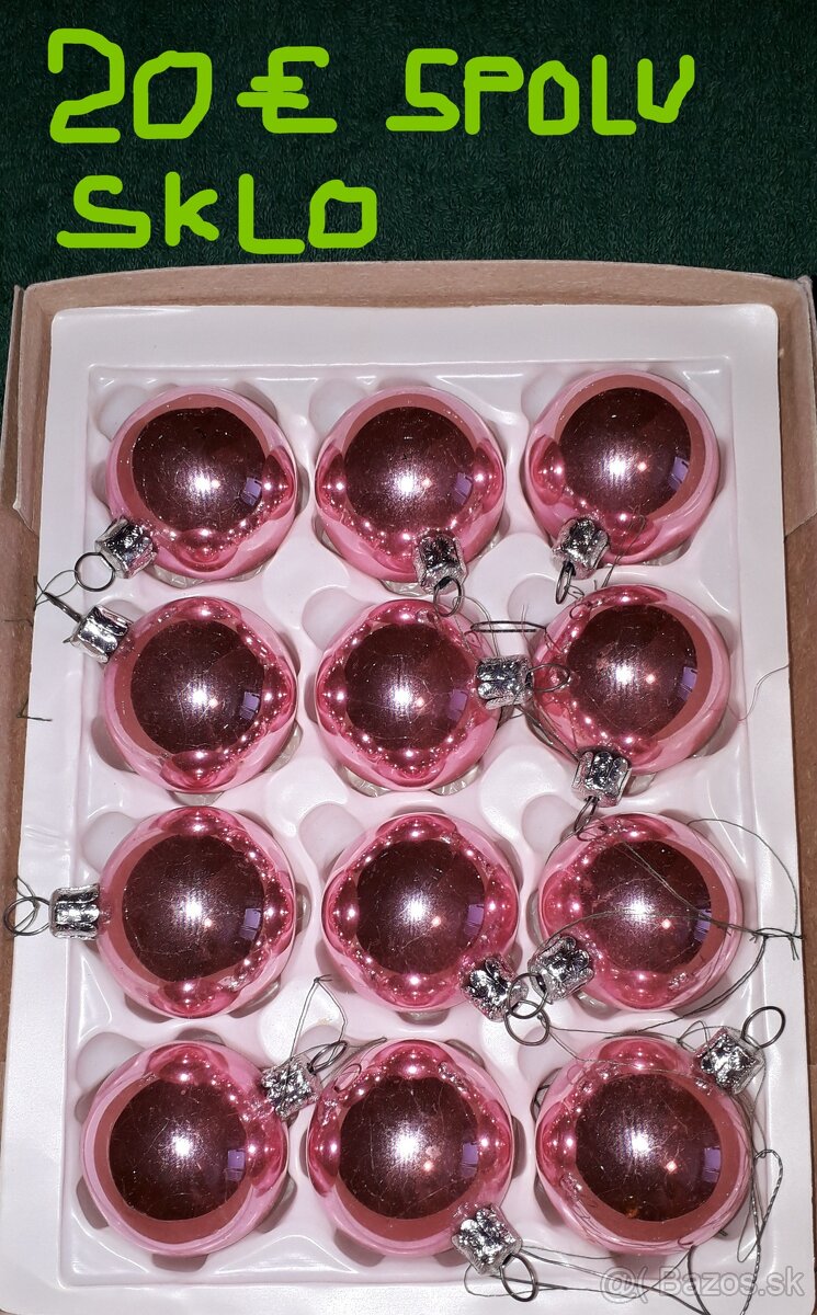 Staré vianočné gule a ozdoby - 16