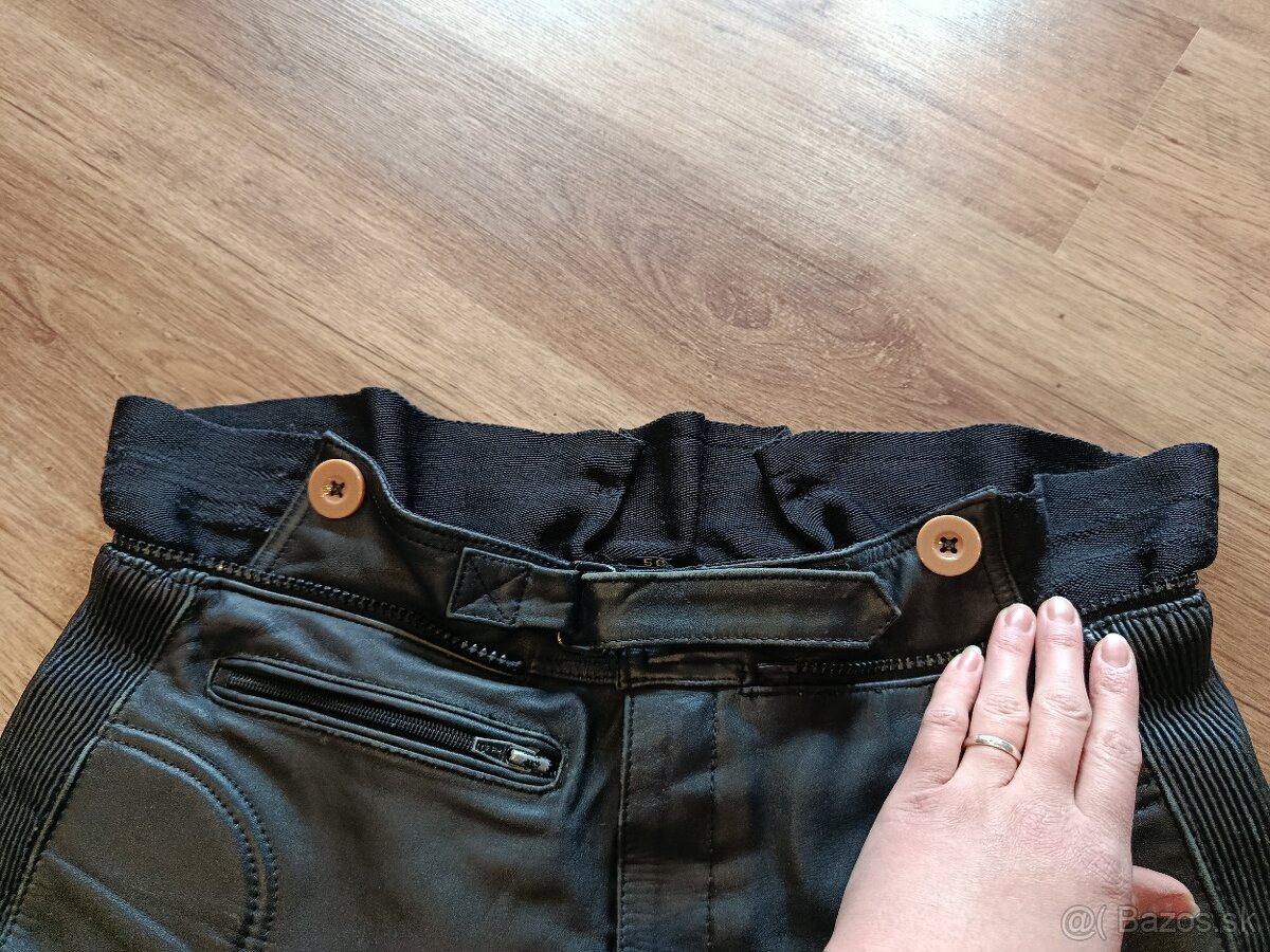 Moto kožené nohavice - 16