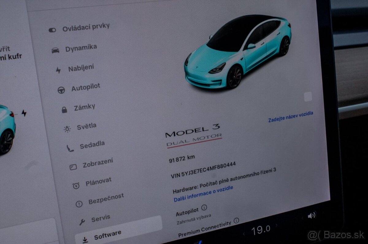 Tesla Model 3 Performance AWD 377KW / PREVERENÉ - 16