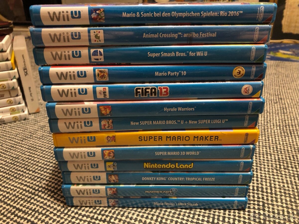 Predam Nintendo Wii-U mega kolekcia a Wii-u hry zbierka - 16