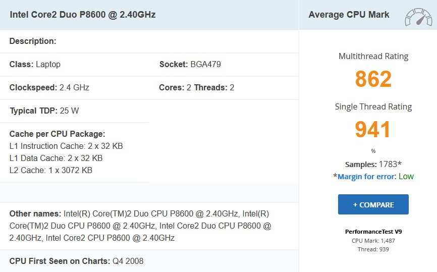 lacný notebook DELL 6400, 4GB, 60GB SSD, Windows11 - 16