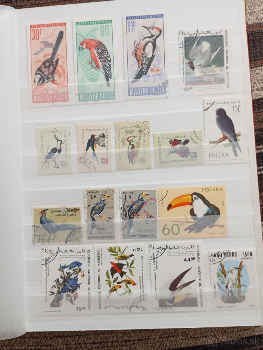 Album známok fauna a flóra. - 16