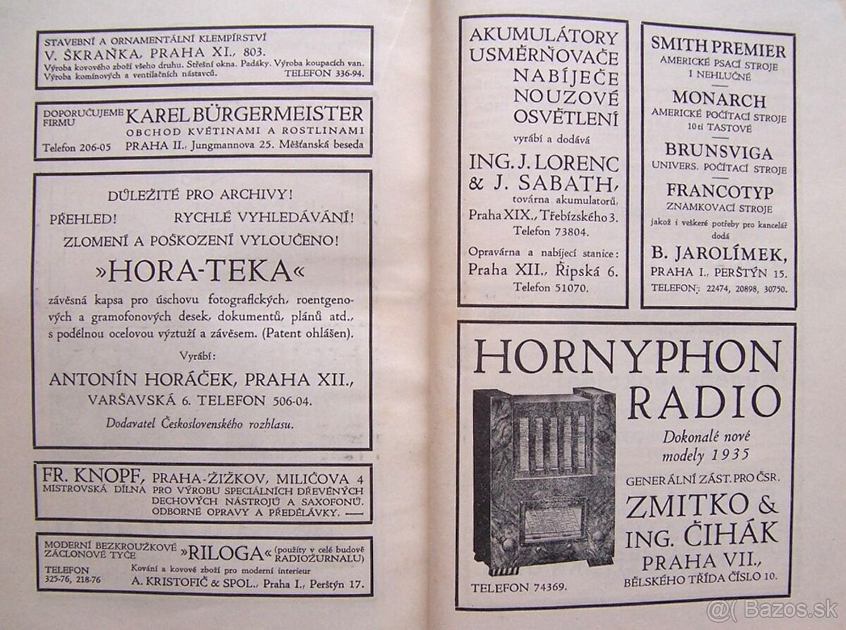 Kniha Prvních deset let československého rozhlasu, rok 1935 - 16