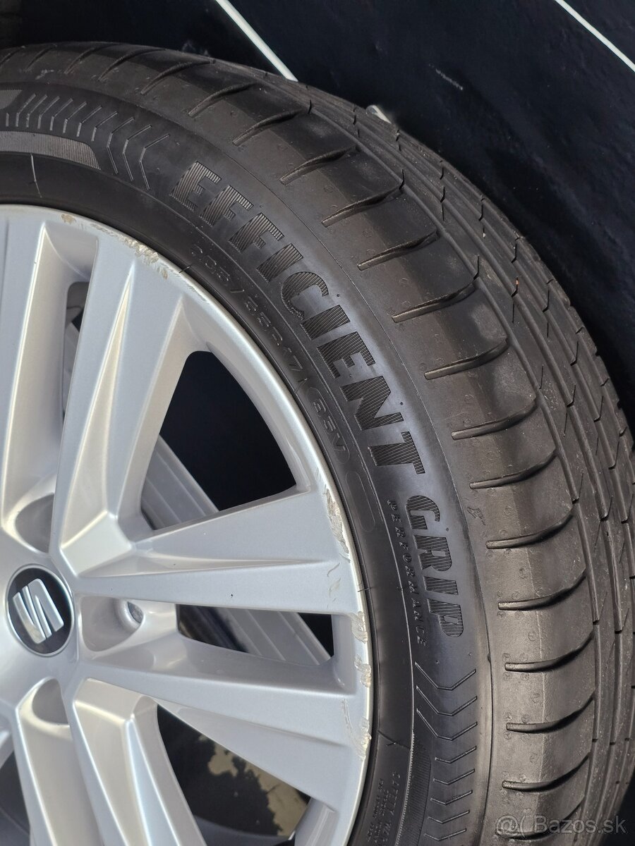 Letná sada 5x112 205/55 R17 Goodyear EfficientGrip DOT2722 - 16