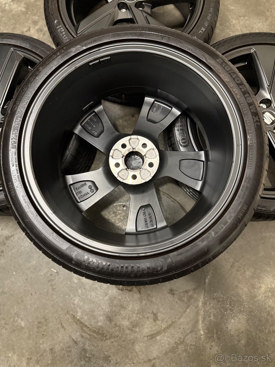 Letná sada 5x100 R18 , 215/40/18 Seat Ibiza Cupra - 16