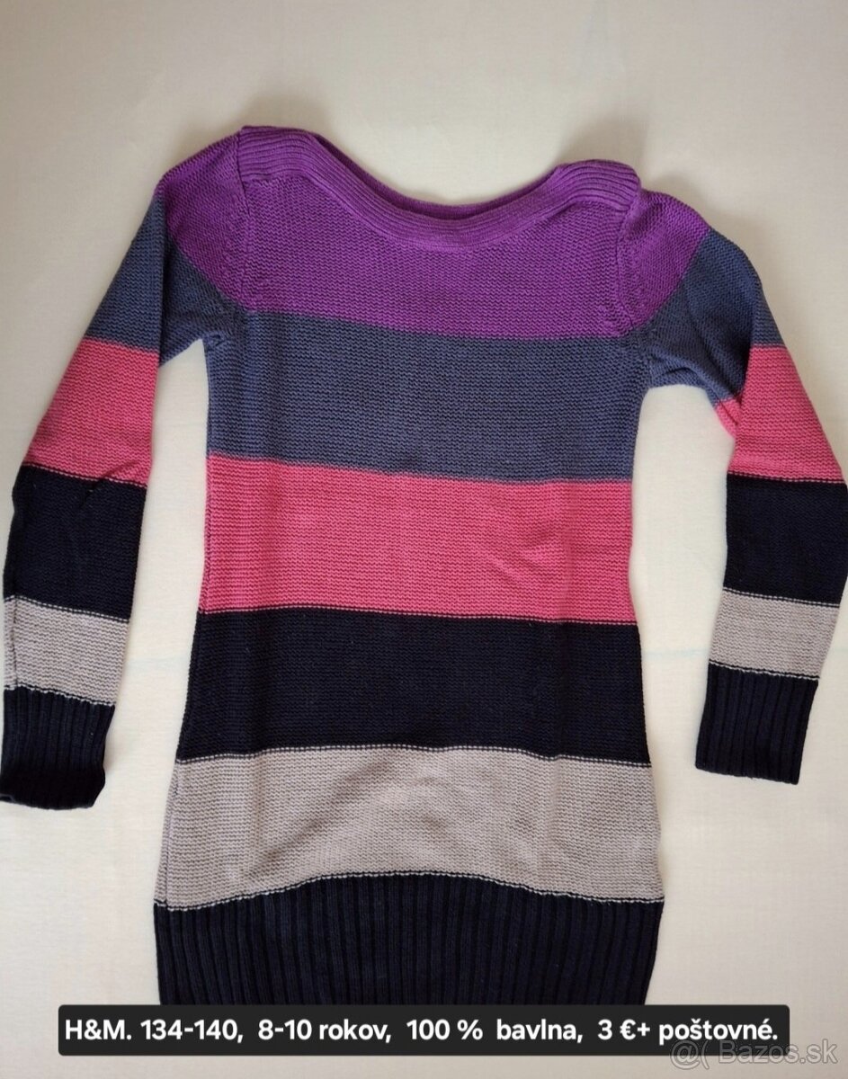 Dievčenské predĺžené pulóvre. - 16