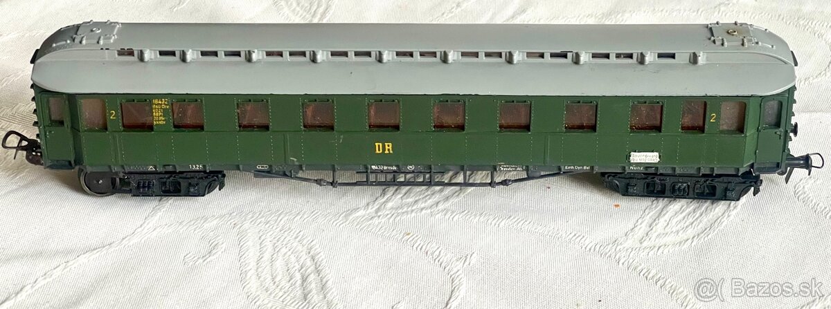 Model lokomotívy BR 56 + vagón cupé - 16