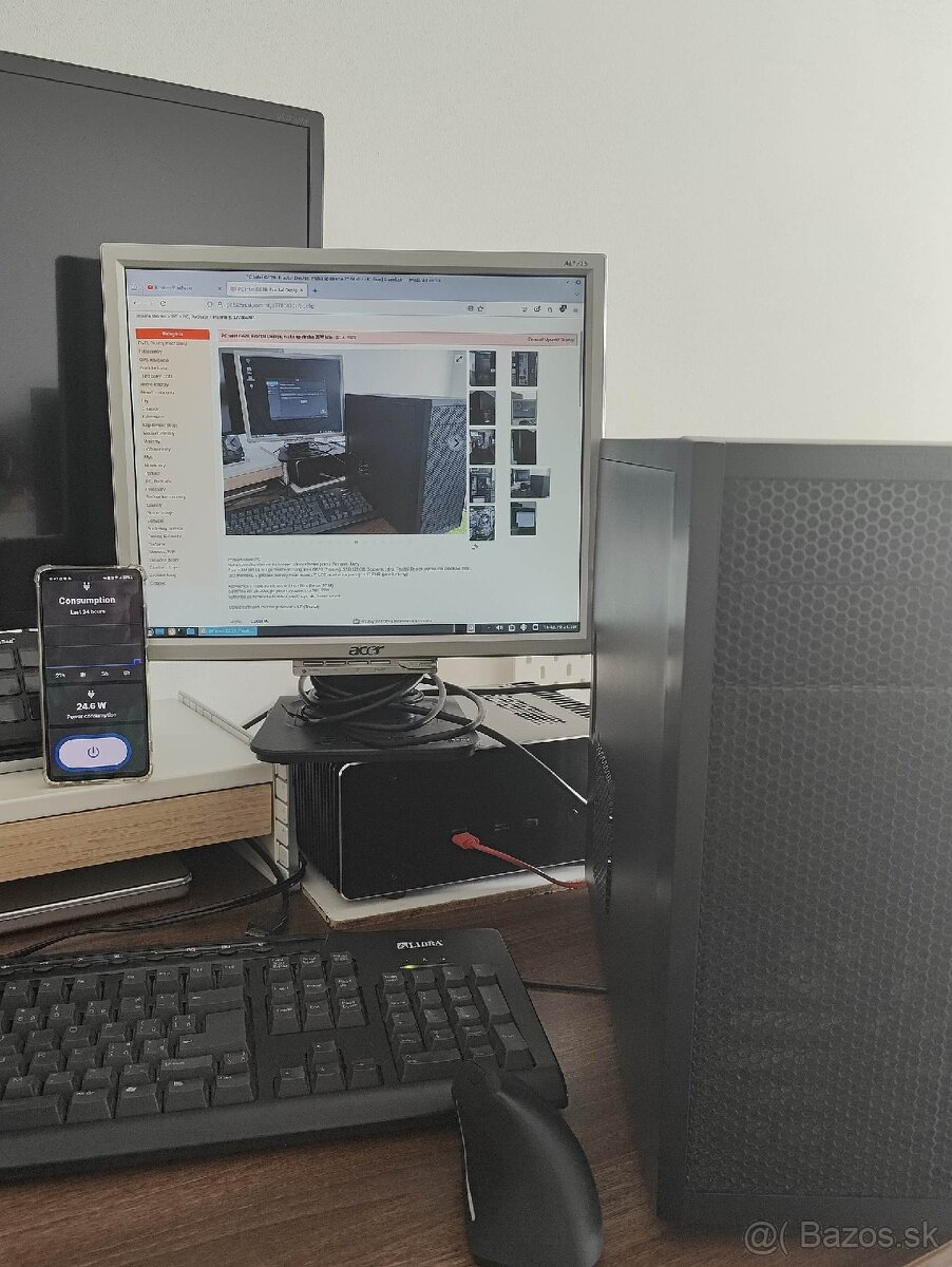 PC Intel G620, Fractal Design, nizka spotreba 25W idle - 16