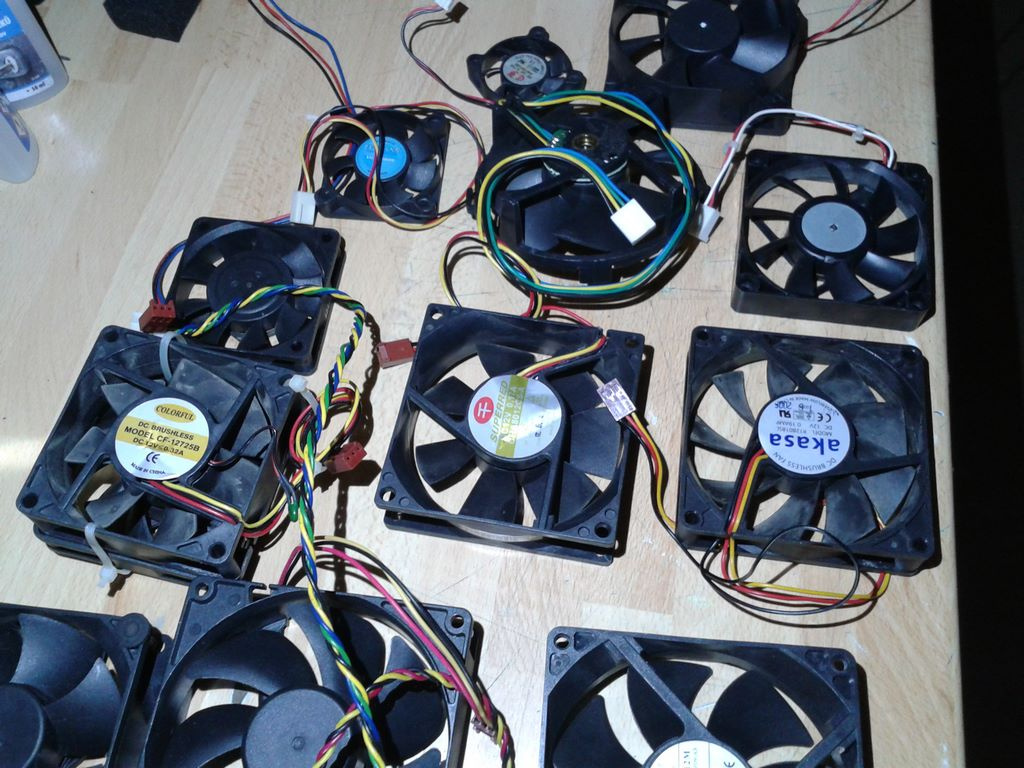 chladice pre graf.karty procesory 5e ks - 16