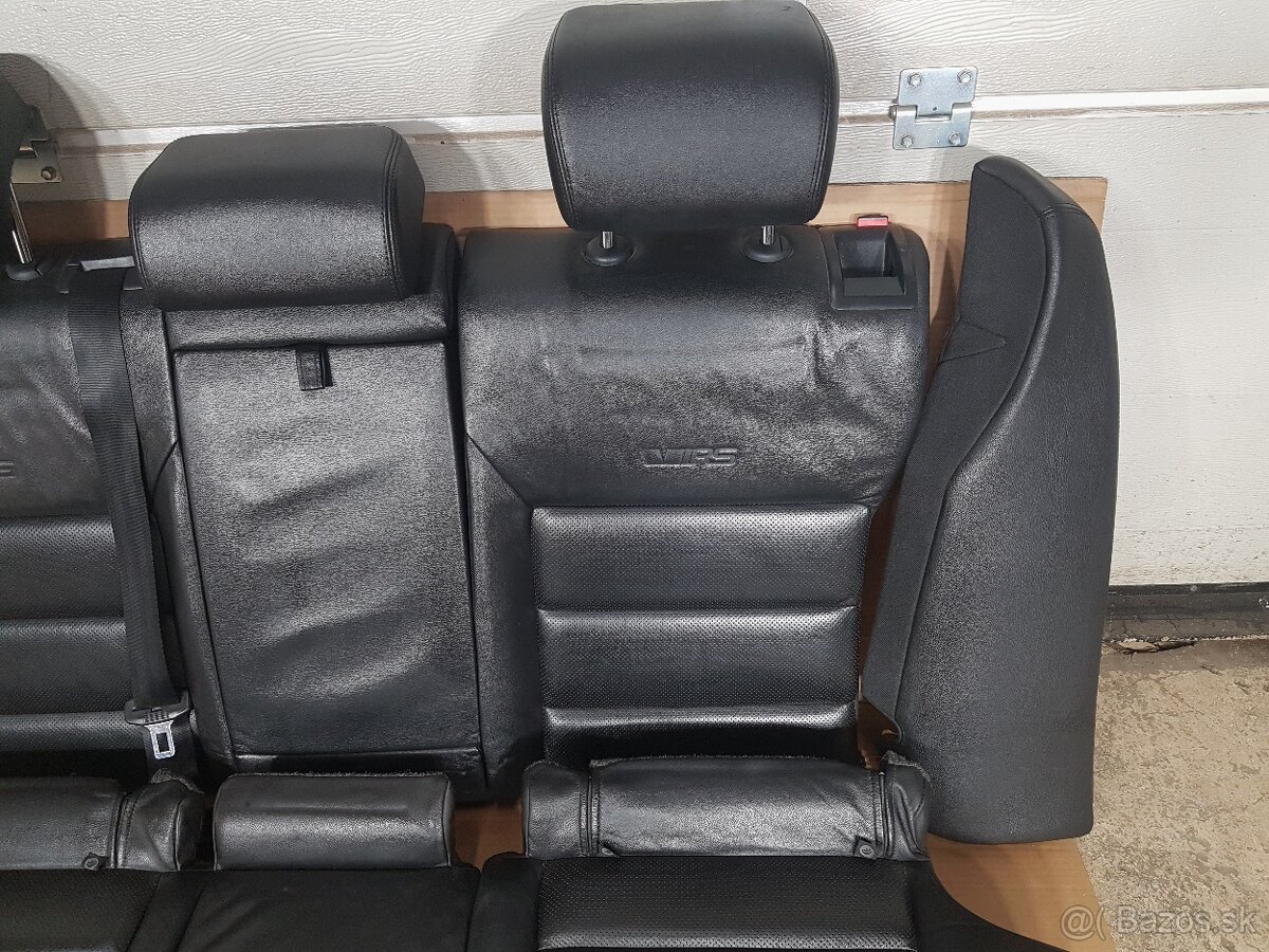 Predám celokožené sedačky Škoda Octavia 2 RS Facelift Combi - 16
