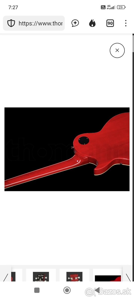 Elektrická gitara Harley Benton - 16