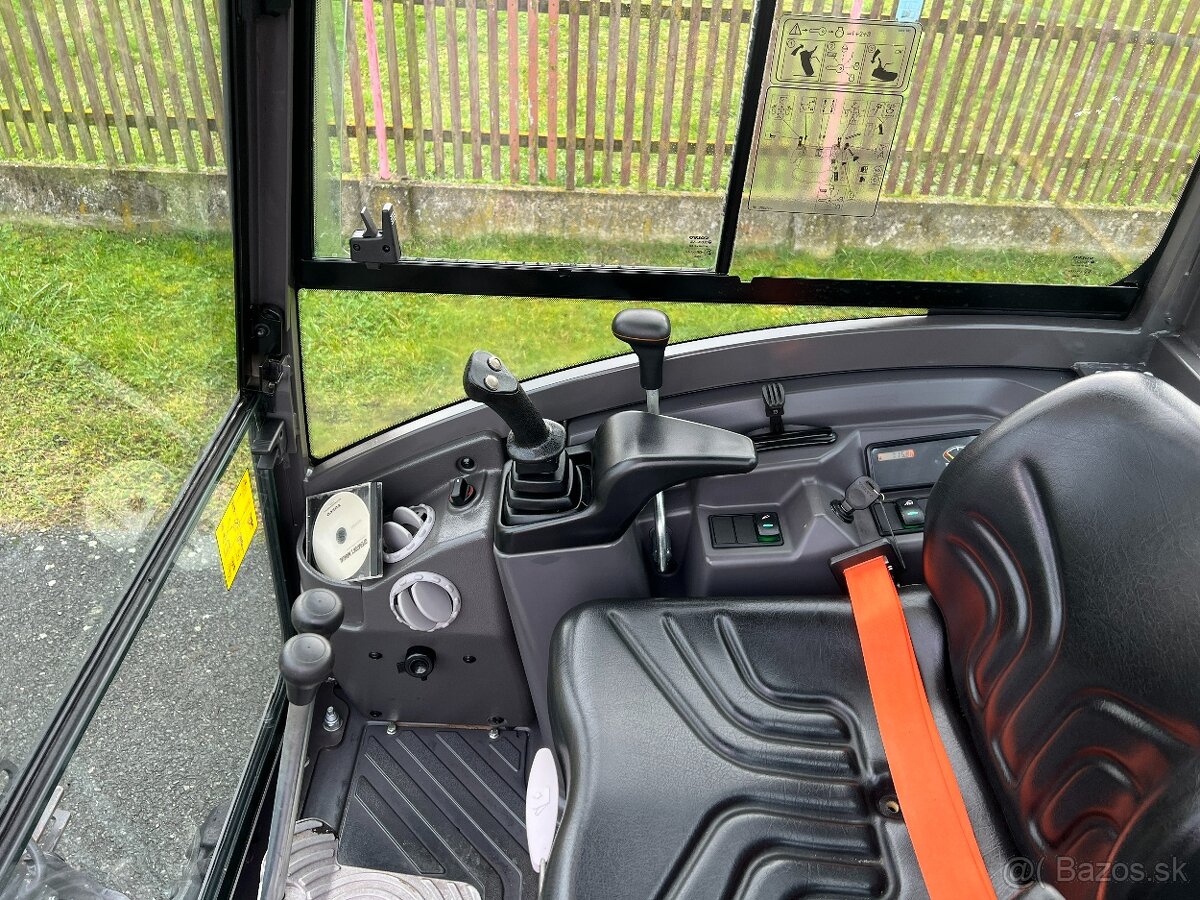 Minibagr VOLVO EC15e pouze 710mth / hyd.svahovka + podkopy - 16