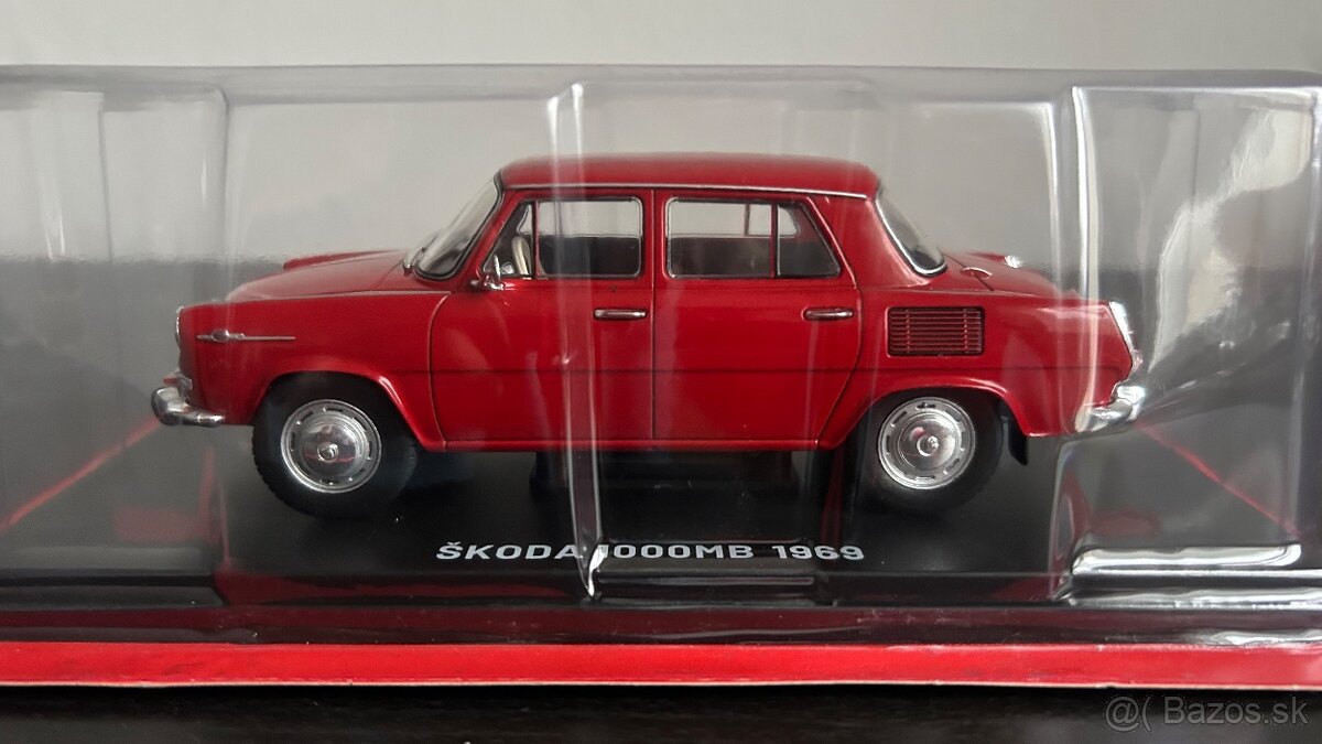 Modely osobné automobily Škoda, Tatra 1/24 - 16
