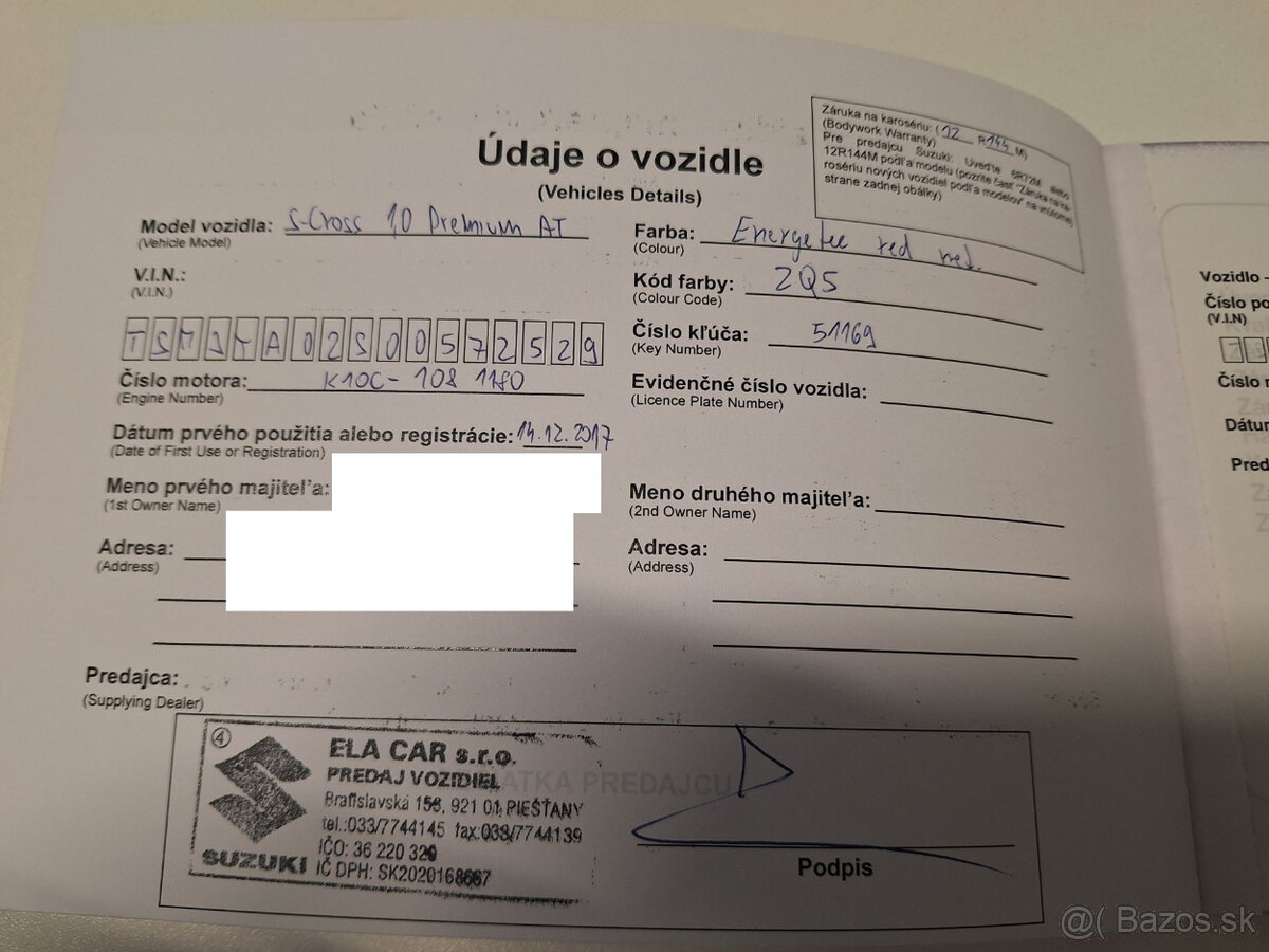 SX4 S-Cross 1,0 Boosterjet 2WD 6AT Premium - 16