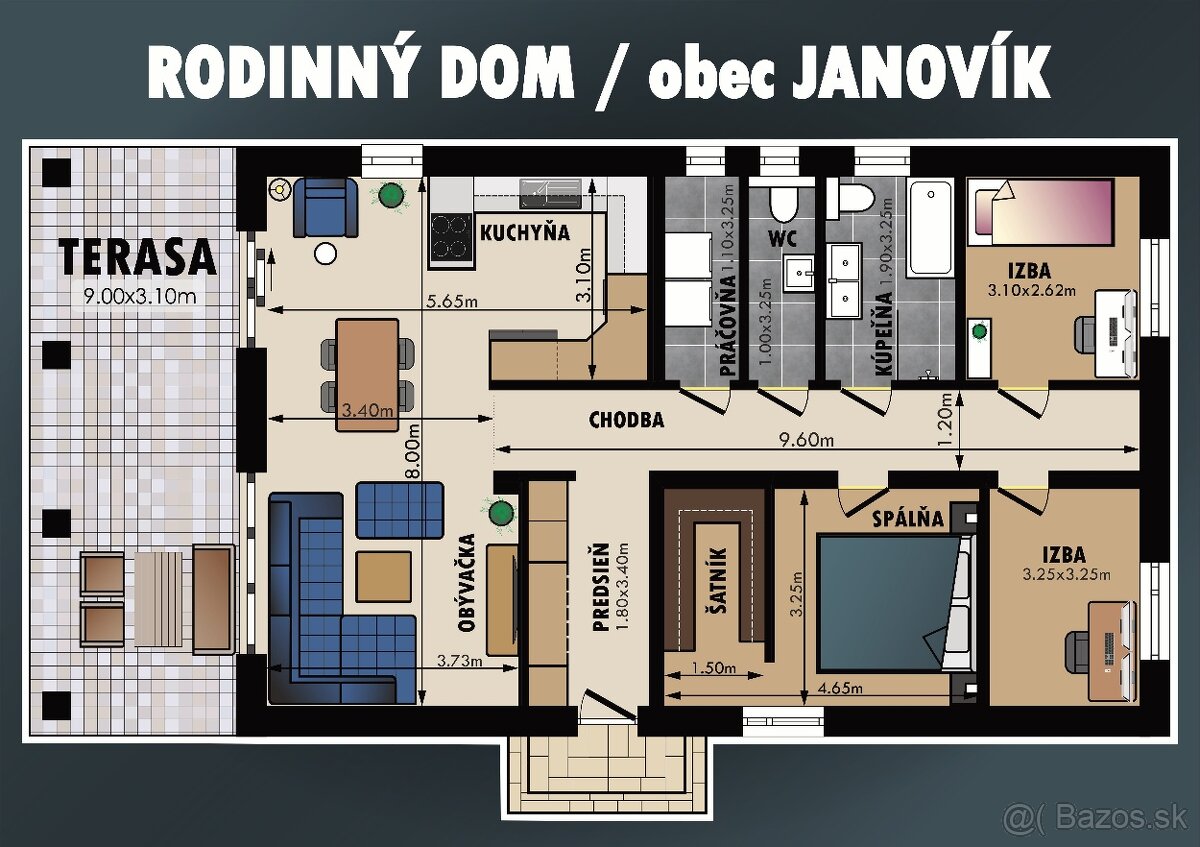 Na predaj krásna novostavba rodinného domu - 16