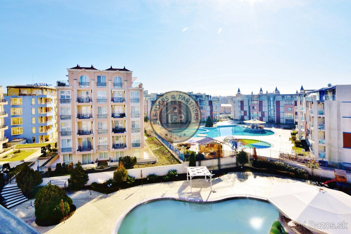 Štúdio 1+kk s bazénom Slnečné pobrežie-Bulharsko - 16