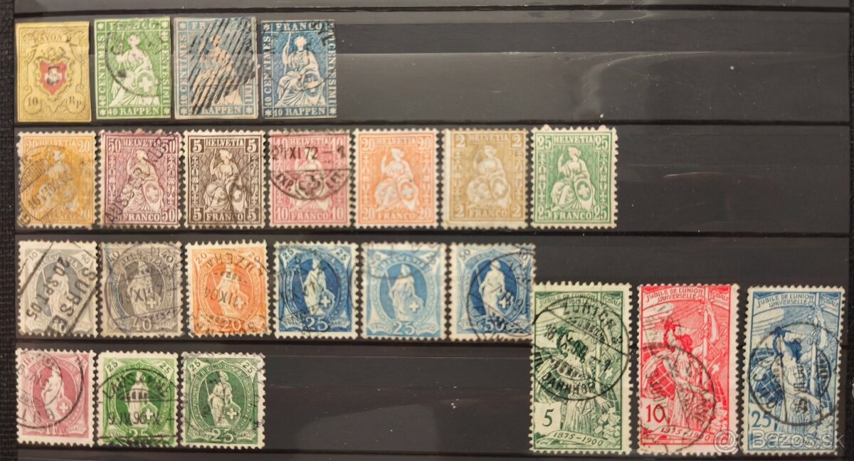 Staré známky do roku 1900 - 16