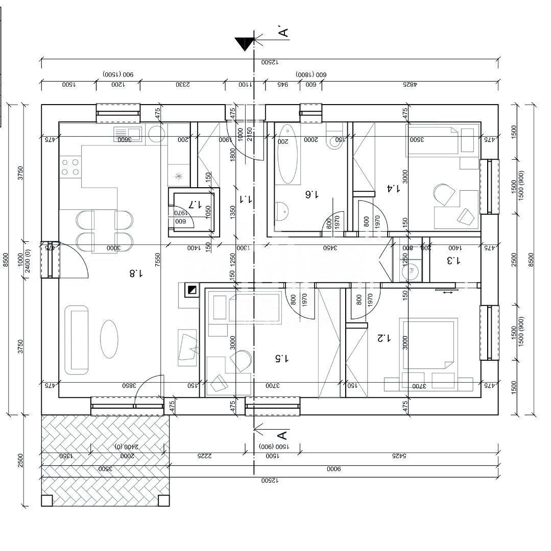 UŽ IBA 1 Na predaj novostavba RD, Dubovany - 16