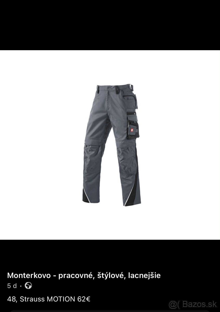 Pracovné nohavice Engelbert Strauss MOTION 2020 - 16