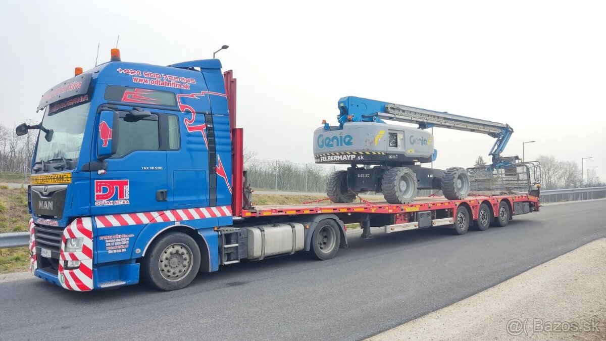 Nadrozmerná preprava,plato,podvalník,ODŤAHOVKA NITRA - 16