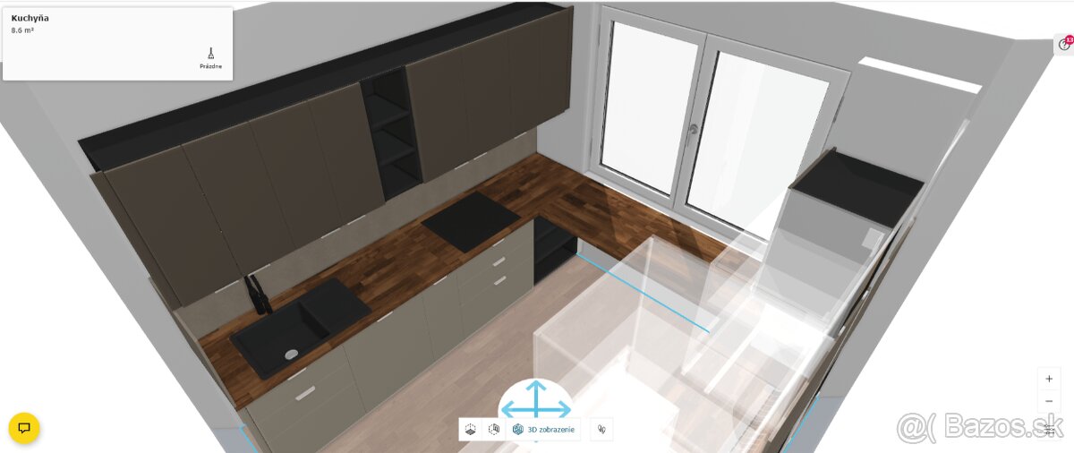 3 izbový byt Karlová Ves - 16