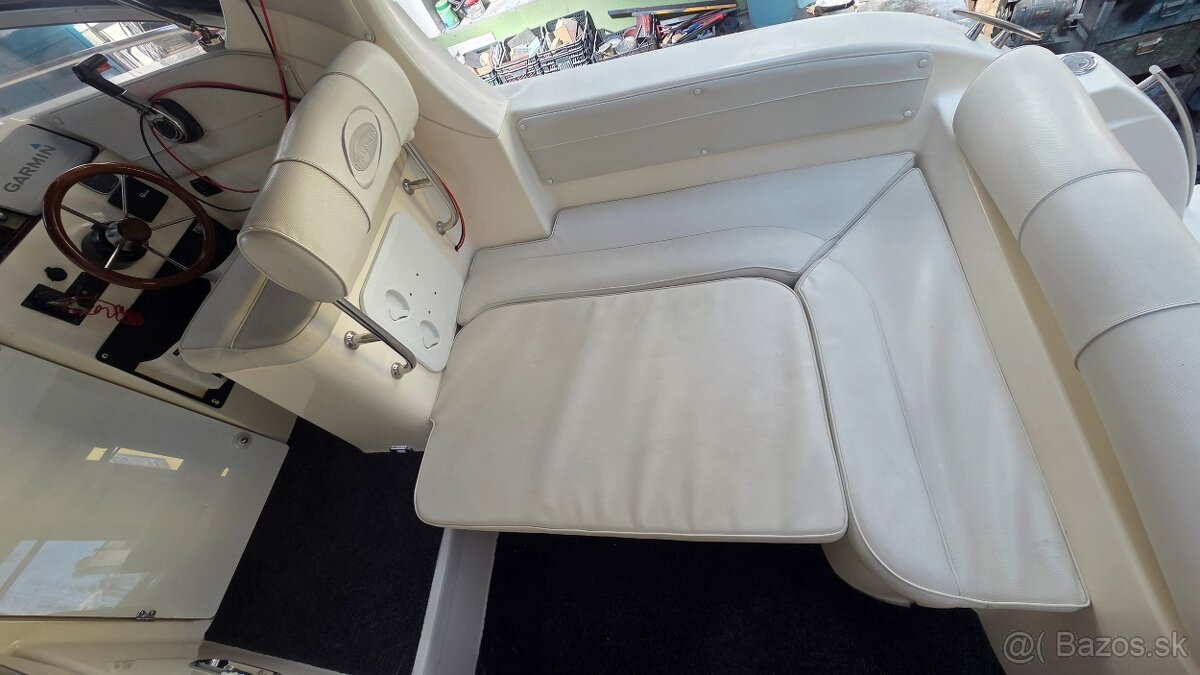 LOĎ ITALMAR, CABIN 23 + motor 225hp + dvouosí vlek - 16