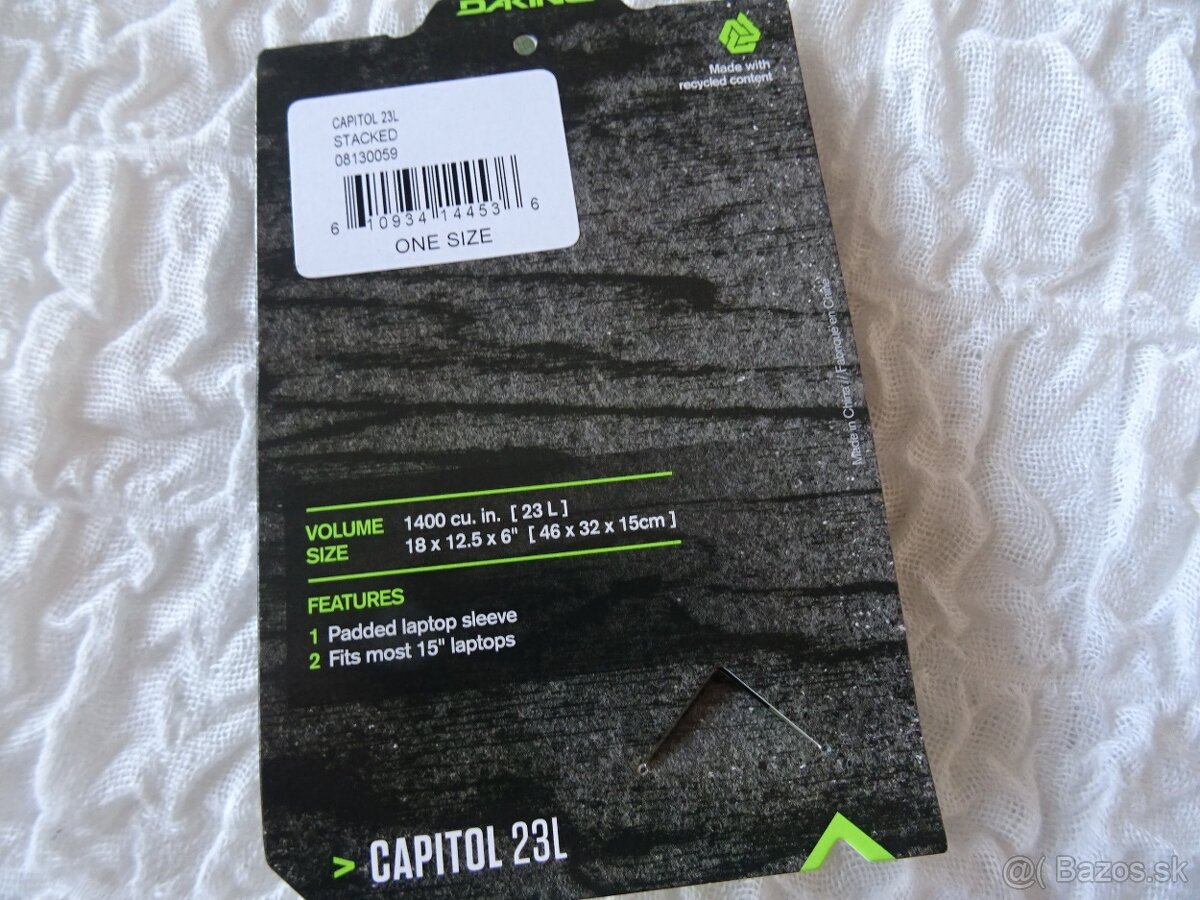 Nový Batoh - DAKINE Capitol 23l - 16