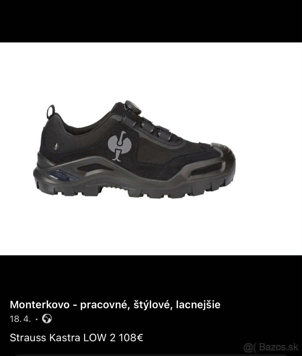 Veľkosť 42, MIX pracovná-bezpečnostná obuv - 16