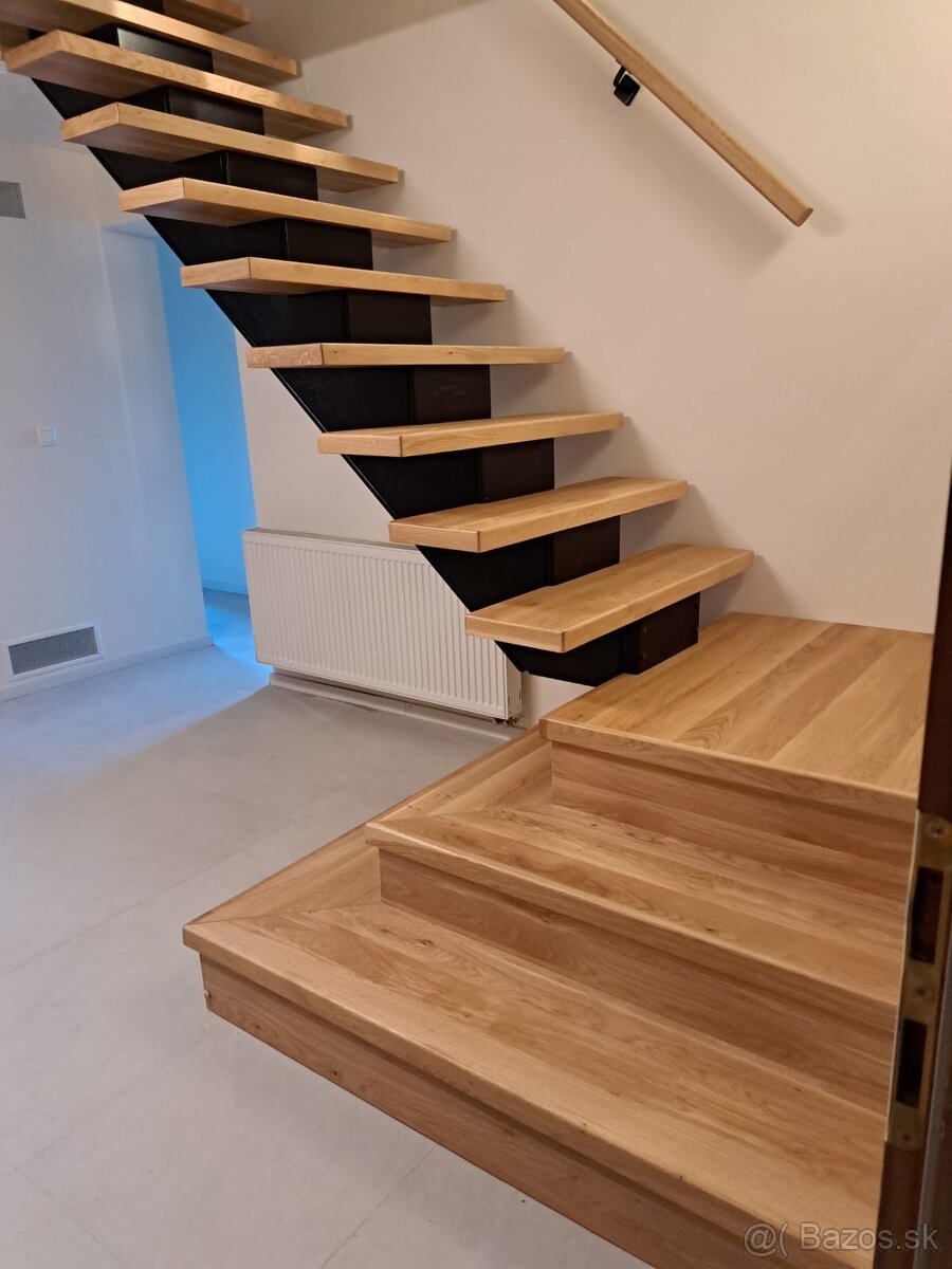 Schody – samonosné, na betón, na železnú konštrukciu - 16