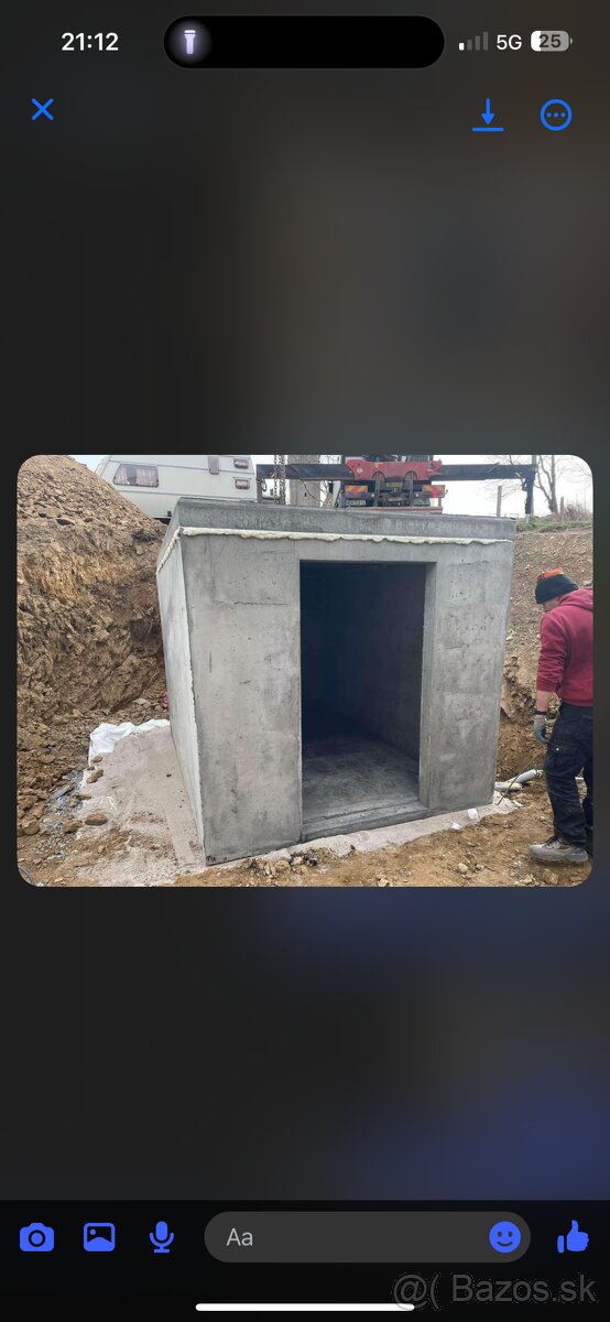 Zumpa Betonova 10m3 Dovuz TISOVEC a okolie - 16