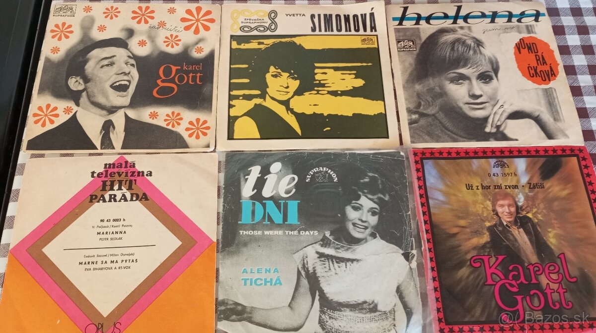 Predám MC kazety CD a SP platne staré - 16