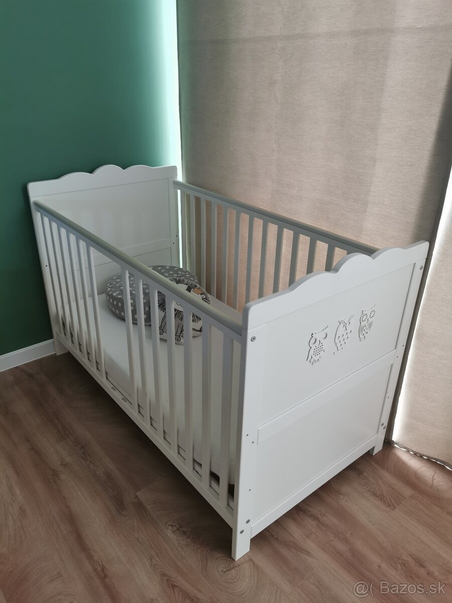 Klups Marsell 140x70 White detská postieľka - 16