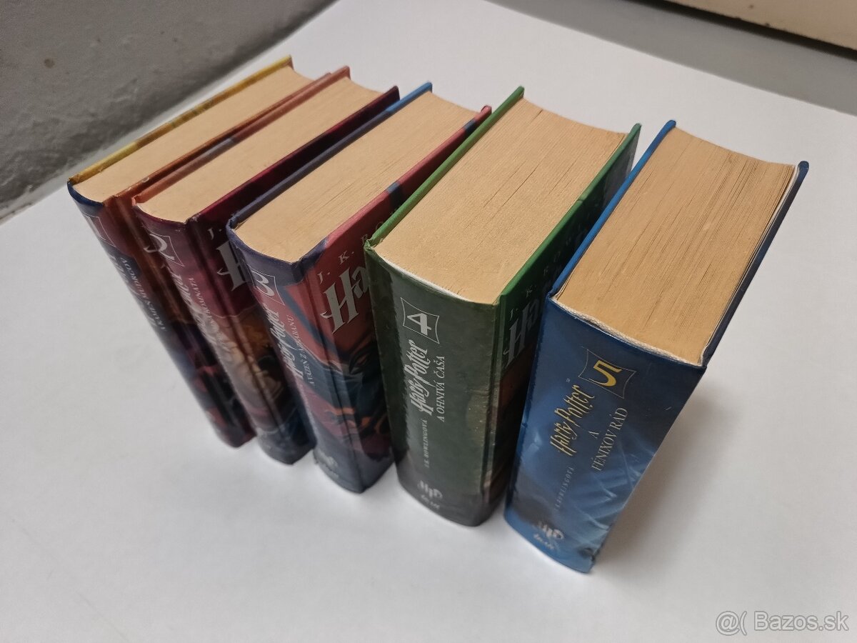 Harry Potter 1-5, prvé vydanie 2000-2003 - 16