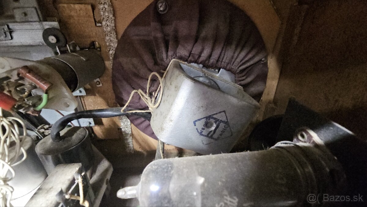 ☆ Starožitné elektronkové radio INGELEN COLOMBUS 51W - 16