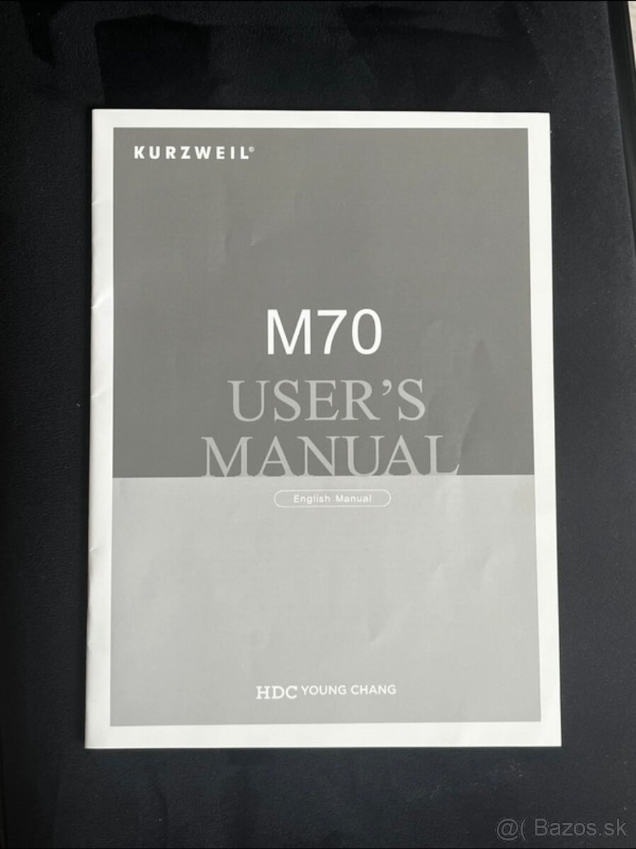 Digitálne piano Kurzweil M70 - 16