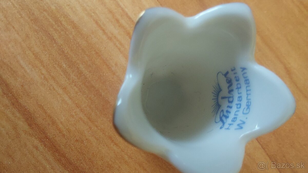 Ružový mini porcelán a miniaturky - 16