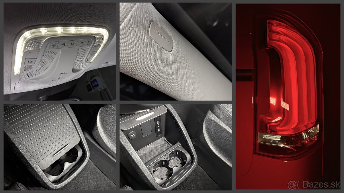 Mercedes v class trieda v 200d compact 7-miestny - 16