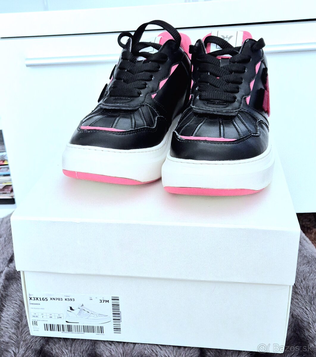 Kozene tenisky MK, Alpine PRO, Emporio Armani - 16