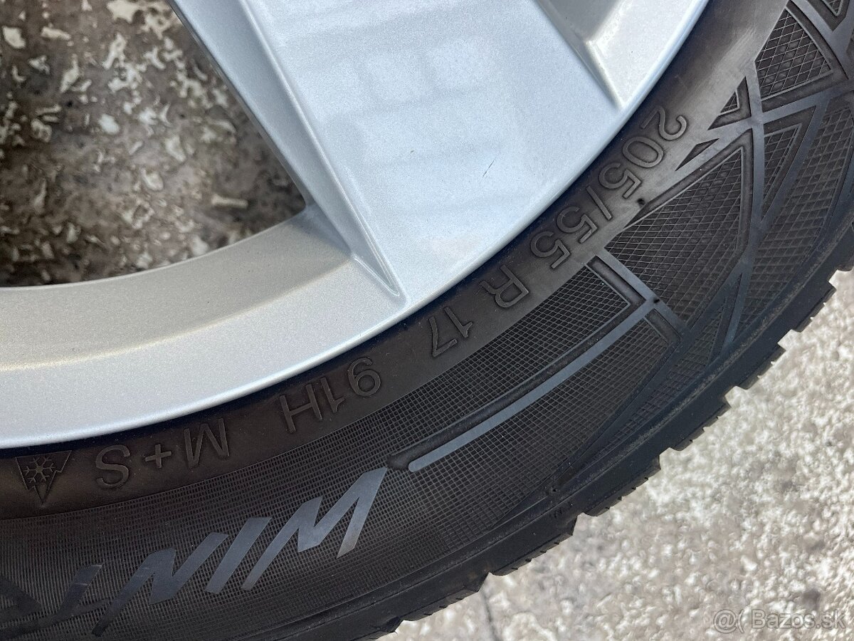 ALU DISKY ORIGINAL 2GM601025A VREDESTEIN 205/55 R17 H - 16