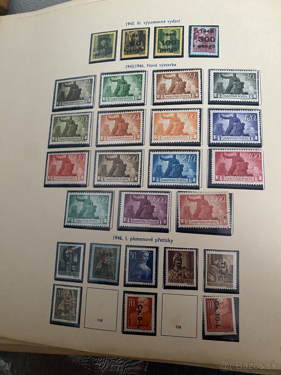zbierka známok Maďarsko - 16