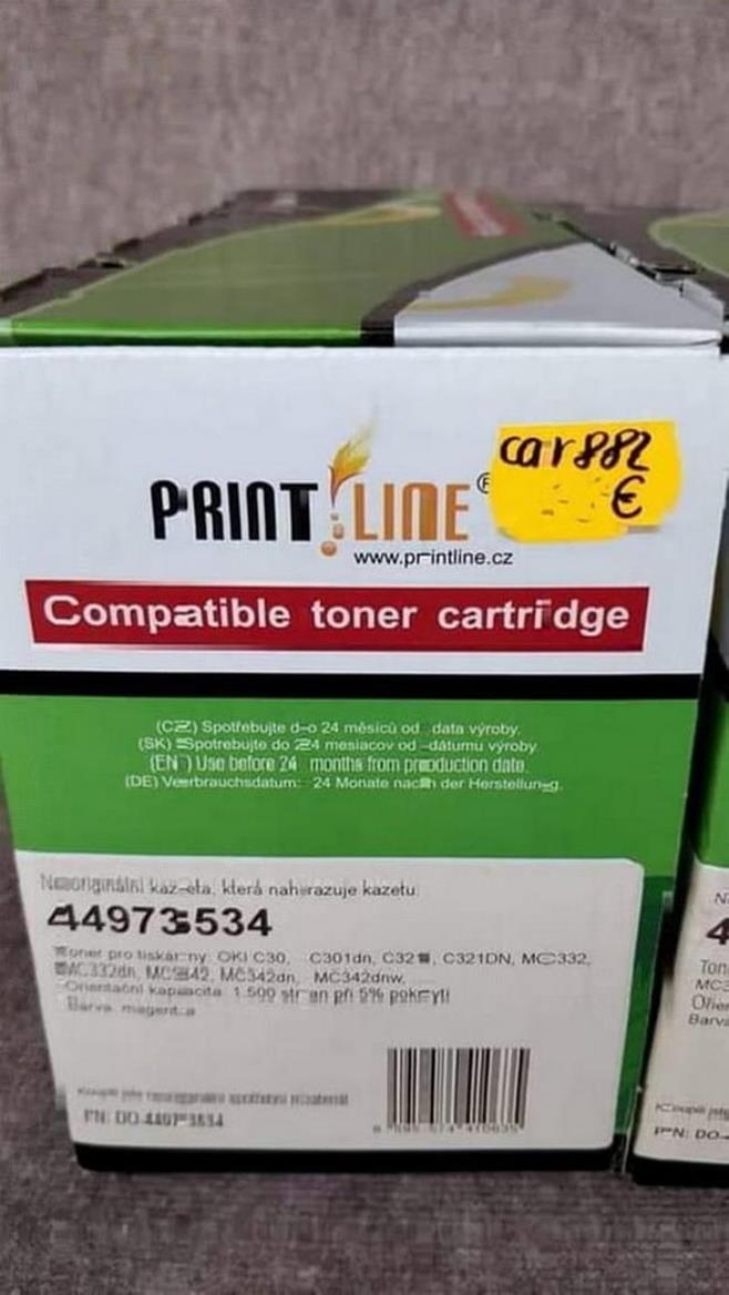 Tonery HP, OKI - 16