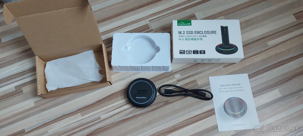 Dokovacia stanica pre SSD M.2 PCIE/NVMe,M.2 SATA III-NEW - 16