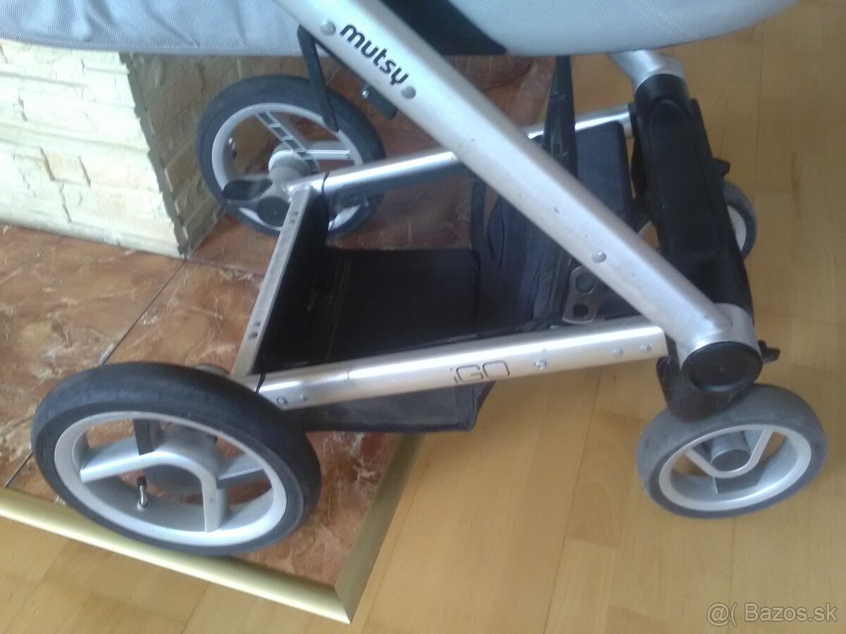 Kombinovaný kočík s fusakom+Pampers č.1 - 16