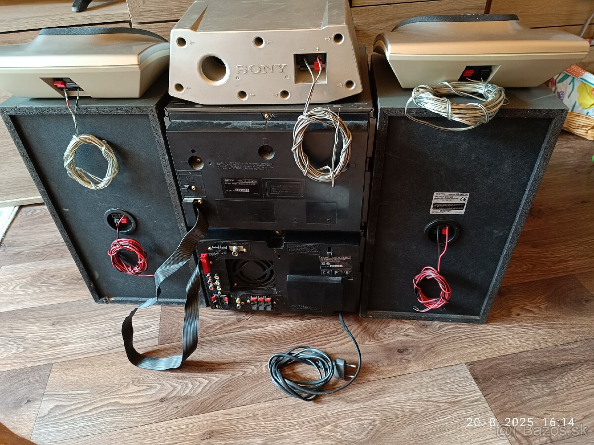 SONY MHC-W777AV... PLNE FUNKČNÁ...cca 30kg - 16