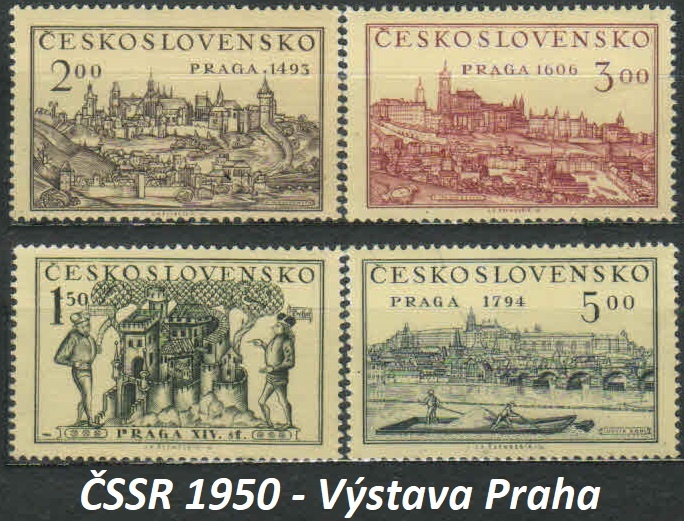 Poštové známky, filatelia: ČSR+ČSSR, slávne série B - 16